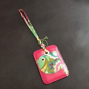 Vera Bradley luggage tag
